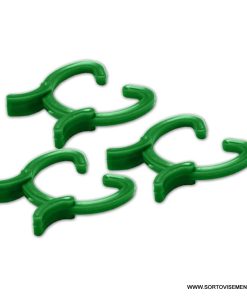 Комплект пластмасови скоби (клипсове) за растения в 3 размера – 45 бр.