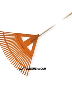 Гребло за листа Bradas, с 27 зъба и дървена дръжка