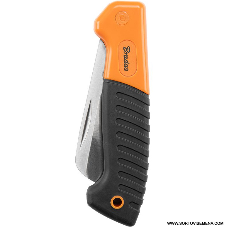 Нож универсален (Сгъваем), 70 мм, TPR дръжка (DIY-KN0010) – Практичен помощник за дома и градината!