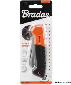 Нож универсален (Сгъваем), 70 мм, TPR дръжка (DIY-KN0010) – Практичен помощник за дома и градината!