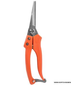 Ножица градинска права с гумирани дръжки (KT-V1037) – За прецизно подрязване на цветя!