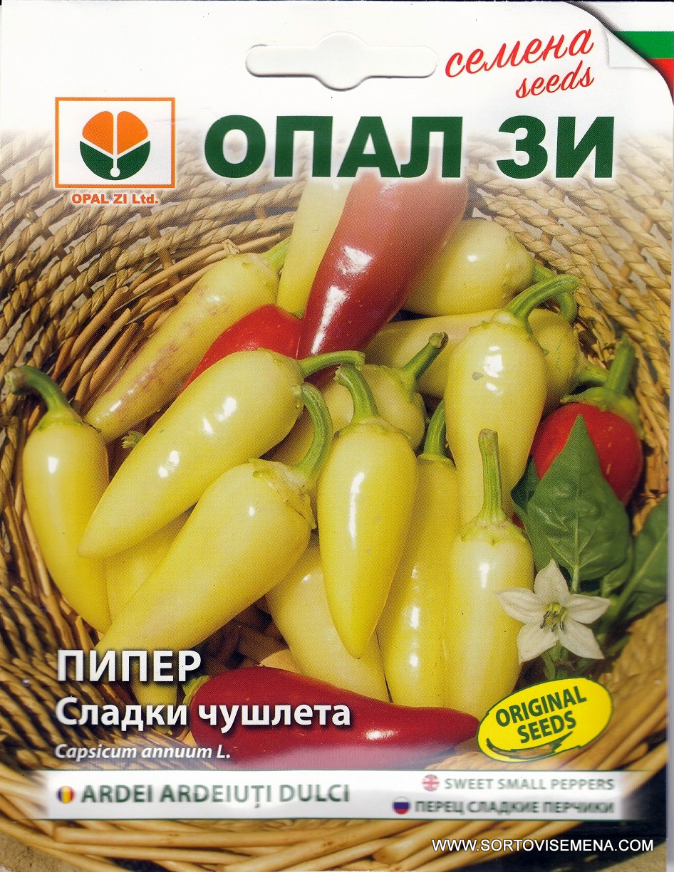 Сортови семена за Пипер Сладки чушлета – Малките хрупкави изкушения за всяко семейство!