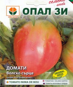 Сортови семена за Домати Волско сърце – Класическият вкус на розовия гигант!