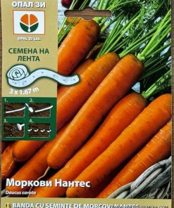 Моркови Нантес на семенна лента – Сладка реколта без усилия!