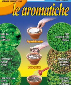 Подправки на диск 6 вида – Ароматна градина в саксия