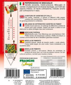 Семена за Пипер лют микс – Разнообразие от 5 сорта