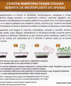 Спанак – микрорастения – Свежа суперхрана вкъщи