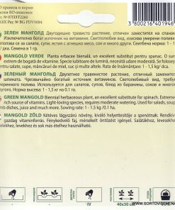 Сортови семена за Манголд Зелен сорт Лукулус – Класическият избор