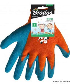 Детски градински ръкавици оранжеви – За малките помощници