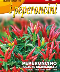 Семена за лют пипер Гороглед (Franchi) – компактен сорт за градина и саксия от sortovisemena.com.